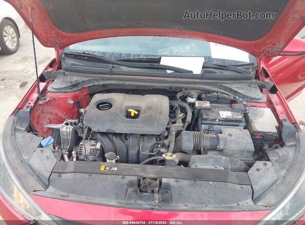 5NPD84LF9LH554730 2020 HYUNDAI ELANTRA Красный Вид сзади