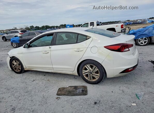 5NPD84LF9LH568109 2020 HYUNDAI ELANTRA White უკანა მარცხენა