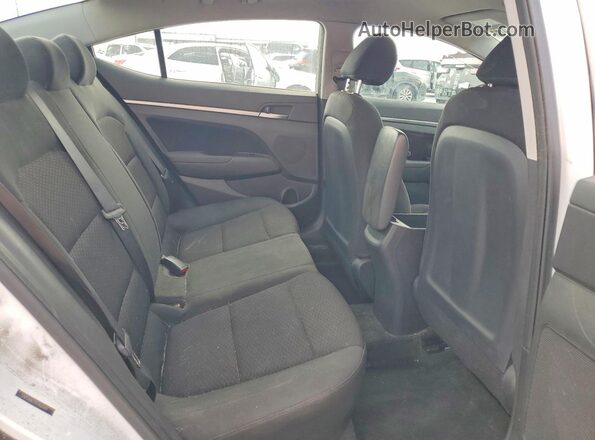 5NPD84LF9LH568109 2020 HYUNDAI ELANTRA White უკანა სავარძლების ხედი