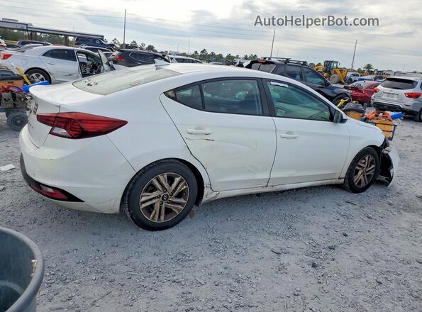 5NPD84LF9LH568109 2020 HYUNDAI ELANTRA White უკანა მარჯვენა