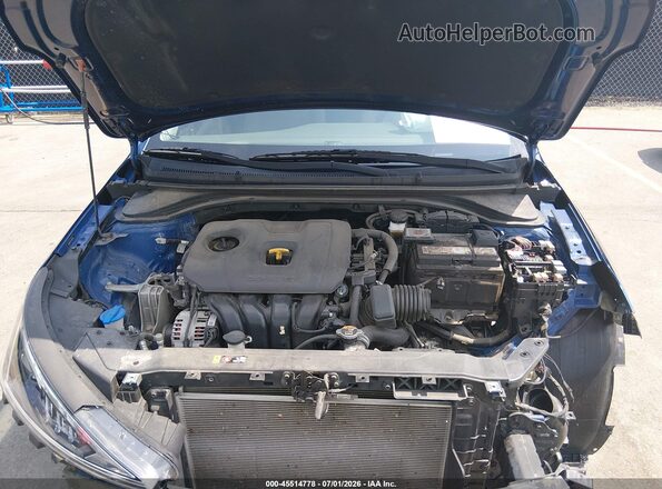 5NPD84LF9LH569728 2020 HYUNDAI ELANTRA Blue Հետևի տեսք
