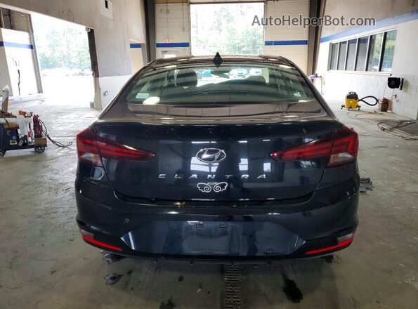 5NPD84LF9LH570054 2020 HYUNDAI ELANTRA Черный Вид сзади