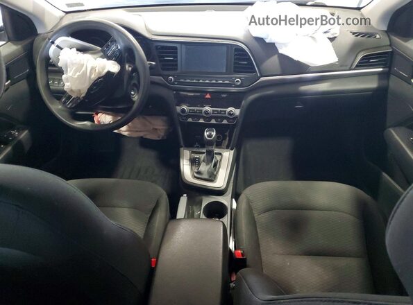5NPD84LF9LH570054 2020 HYUNDAI ELANTRA Черный Вид панели приборов