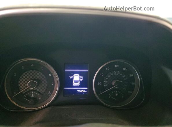 5NPD84LF9LH570054 2020 HYUNDAI ELANTRA Черный Вид щитка приборов