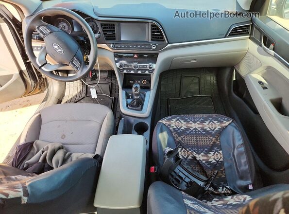 5NPD84LF9LH571091 2020 HYUNDAI ELANTRA Black Vista del salpicadero