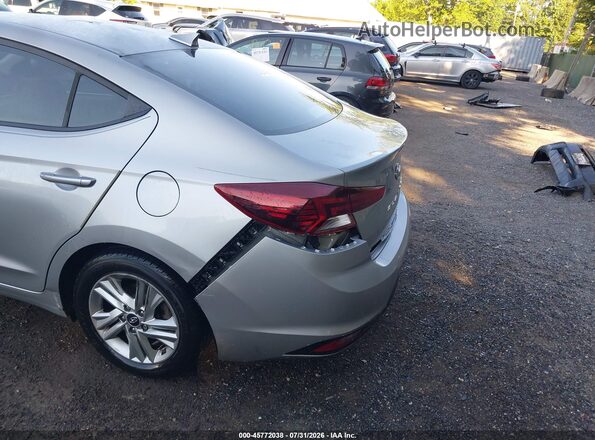 5NPD84LF9LH599327 2020 HYUNDAI ELANTRA Silver Front view