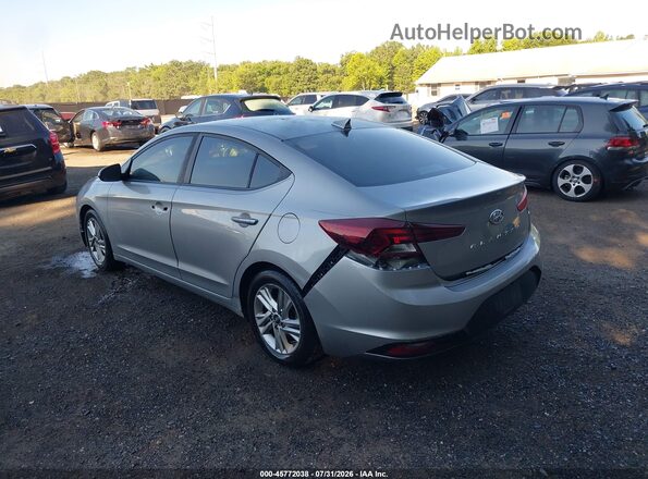5NPD84LF9LH599327 2020 HYUNDAI ELANTRA Silver Rear left