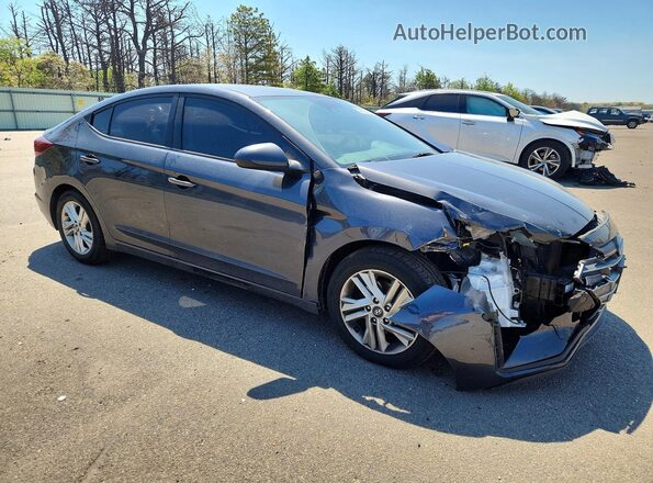 5NPD84LF9LH605014 2020 HYUNDAI ELANTRA Угольный Передняя правая четверть