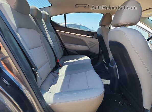 5NPD84LF9LH605014 2020 HYUNDAI ELANTRA Угольный Вид задних сидений