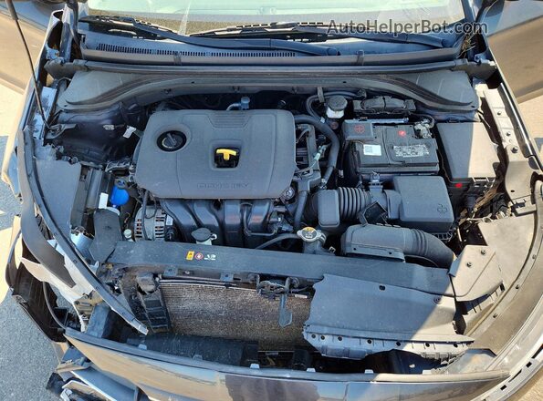 5NPD84LF9LH605014 2020 HYUNDAI ELANTRA Угольный Вид задней части салона