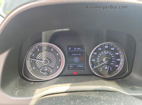 5NPD84LF9LH611640 2020 HYUNDAI ELANTRA Серый Вид щитка приборов