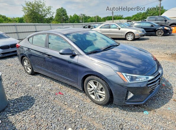 5NPD84LF9LH611640 2020 HYUNDAI ELANTRA Серый Передняя правая четверть