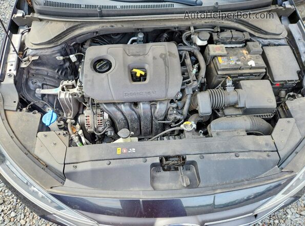 5NPD84LF9LH611640 2020 HYUNDAI ELANTRA Серый Вид задней части салона