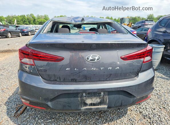 5NPD84LF9LH611640 2020 HYUNDAI ELANTRA Серый Вид сзади