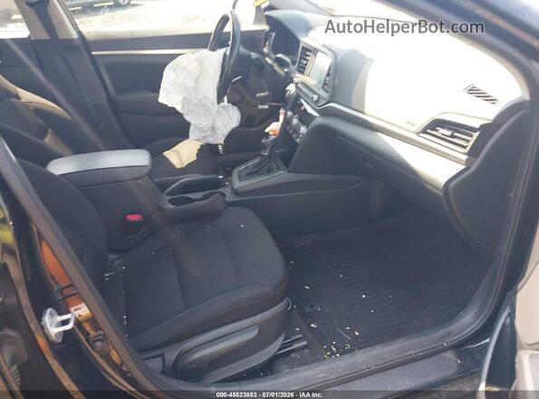 5NPD84LF9LH612416 2020 HYUNDAI ELANTRA Black წინა სალონის ხედი