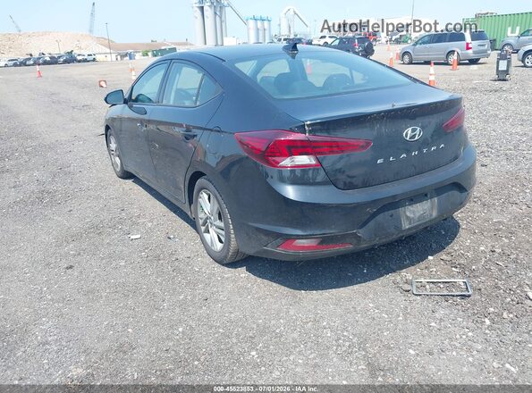 5NPD84LF9LH612416 2020 HYUNDAI ELANTRA Black უკანა მარცხენა