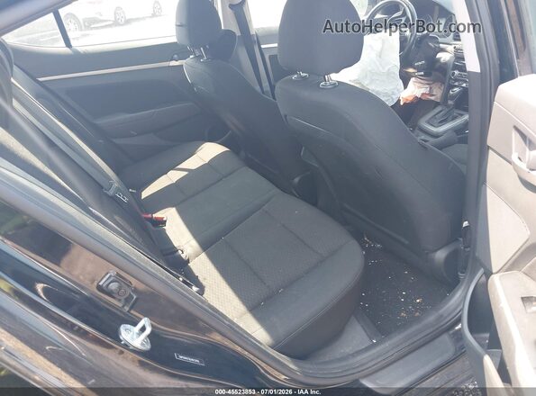 5NPD84LF9LH612416 2020 HYUNDAI ELANTRA Black VIN კოდის სტიკერის ხედი
