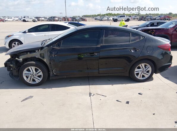 5NPD84LF9LH623593 2020 HYUNDAI ELANTRA Черный Панорамный вид салона 360°