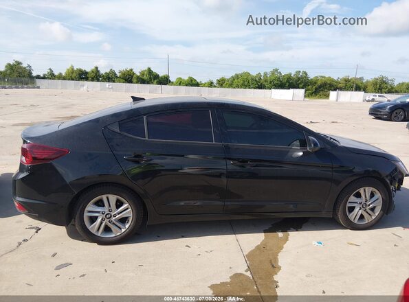 5NPD84LF9LH623593 2020 HYUNDAI ELANTRA Черный Вид задней части салона
