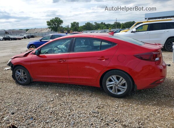 5NPD84LF9LH623979 2020 HYUNDAI ELANTRA Red Tył lewy