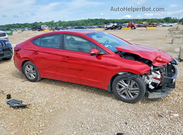 5NPD84LF9LH623979 2020 HYUNDAI ELANTRA Red Przód prawy