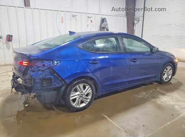 5NPD84LF9LH624646 2020 HYUNDAI ELANTRA Blue Задня права чверть