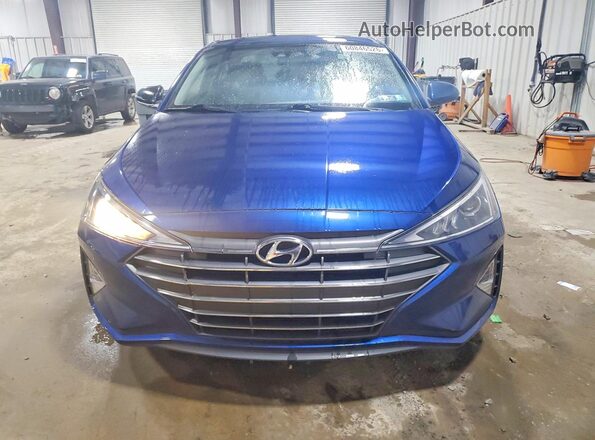 5NPD84LF9LH624646 2020 HYUNDAI ELANTRA Blue Вид спереду