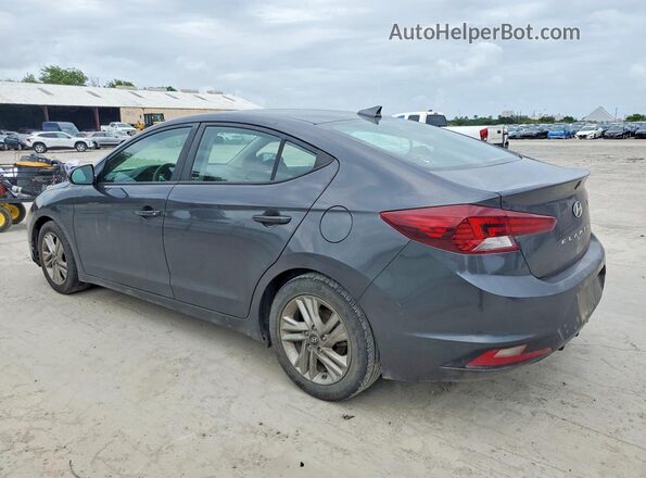 5NPD84LF9LH627093 2020 HYUNDAI ELANTRA Gray Հետևի ձախ