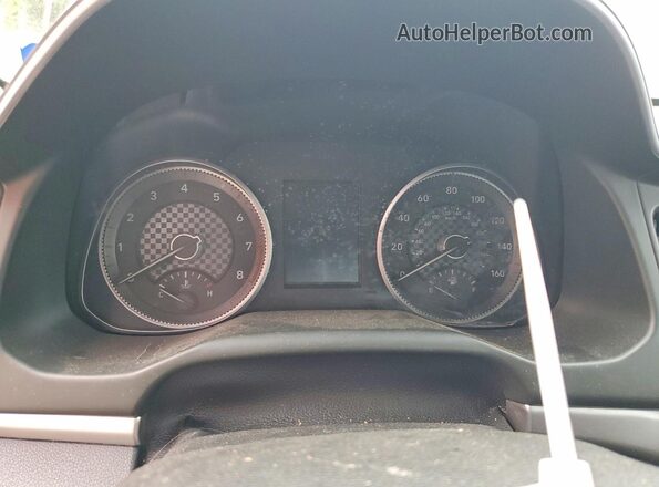 5NPD84LF9LH627093 2020 HYUNDAI ELANTRA Gray Սարքավորումների վահանակի տեսք