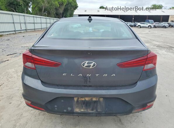 5NPD84LF9LH627093 2020 HYUNDAI ELANTRA Gray Հետևի տեսք
