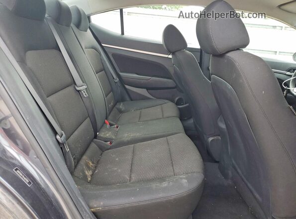 5NPD84LF9LH627093 2020 HYUNDAI ELANTRA Gray Հետևի նստատեղերի տեսք