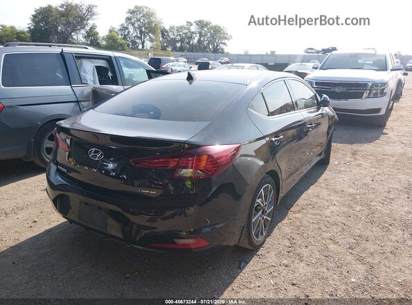 5NPD84LF9LH628244 2020 HYUNDAI ELANTRA Black Rear right