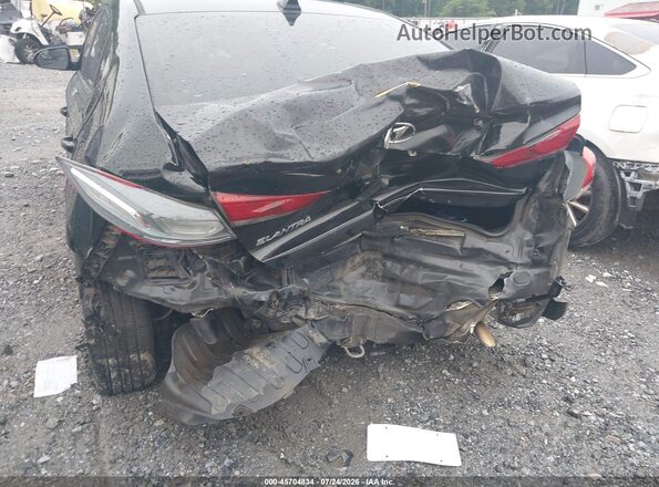 5NPD84LFXHH001446 2017 HYUNDAI ELANTRA Black Vista frontal