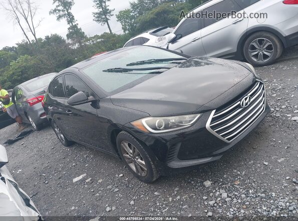 5NPD84LFXHH001446 2017 HYUNDAI ELANTRA Black Vista interior trasera
