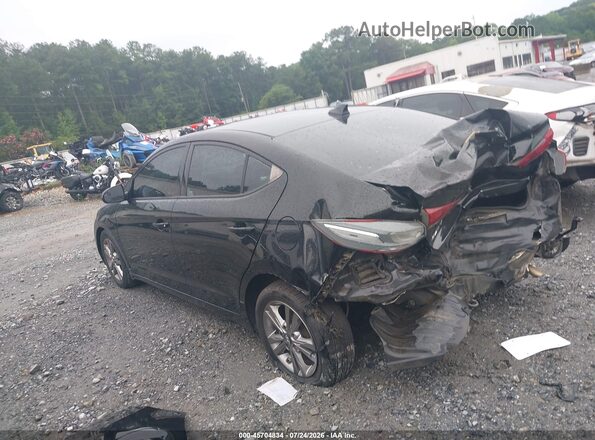 5NPD84LFXHH001446 2017 HYUNDAI ELANTRA Black Vista interior de 360 grados
