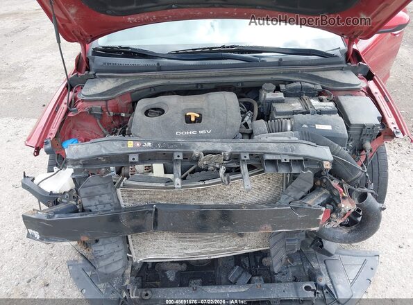 5NPD84LFXHH003987 2017 HYUNDAI ELANTRA Красный Вид сзади