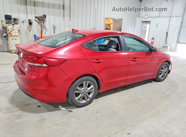 5NPD84LFXHH010731 2017 HYUNDAI ELANTRA Red Tył prawy