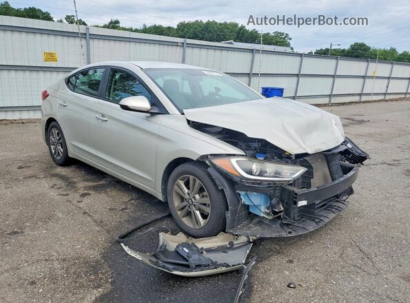 5NPD84LFXHH018232 2017 HYUNDAI ELANTRA Beige Delantero derecho