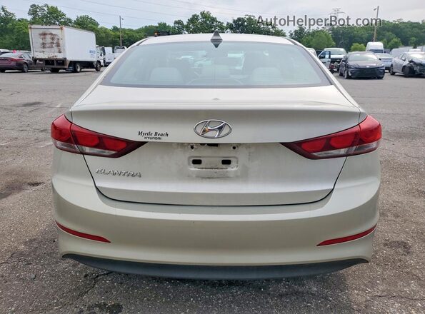 5NPD84LFXHH018232 2017 HYUNDAI ELANTRA Beige Vista trasera