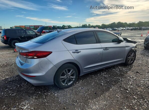 5NPD84LFXHH020031 2017 HYUNDAI ELANTRA Gray Trasero derecho