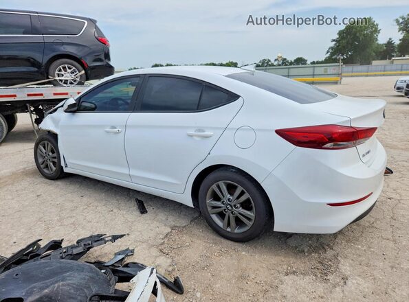 5NPD84LFXHH023978 2017 HYUNDAI ELANTRA White Trasero izquierdo