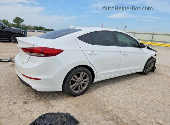 5NPD84LFXHH023978 2017 HYUNDAI ELANTRA White Trasero derecho