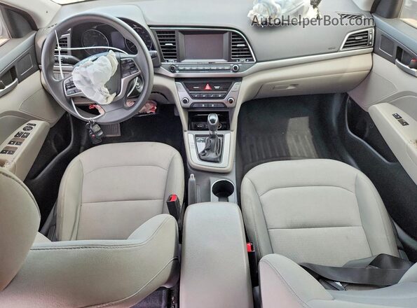 5NPD84LFXHH023978 2017 HYUNDAI ELANTRA White Vista del salpicadero