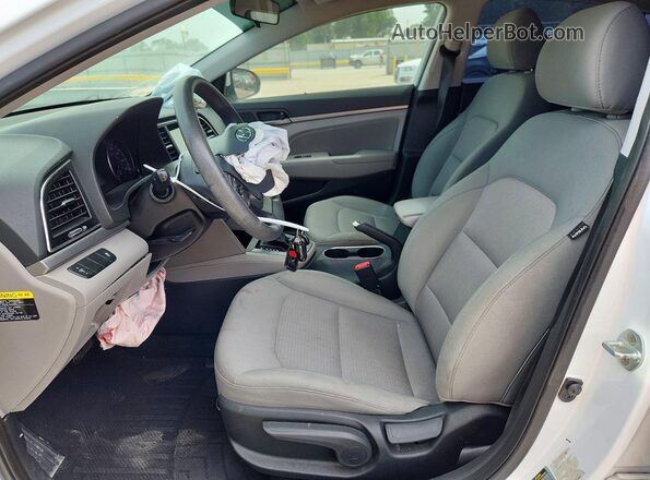 5NPD84LFXHH023978 2017 HYUNDAI ELANTRA White Vista interior delantera