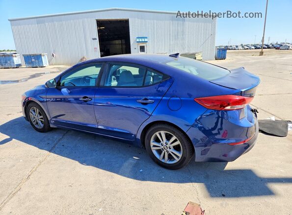 5NPD84LFXHH049173 2017 HYUNDAI ELANTRA Blue Задня ліва чверть