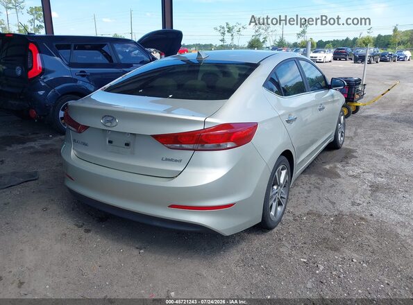 5NPD84LFXHH055748 2017 HYUNDAI ELANTRA Tan Tył prawy