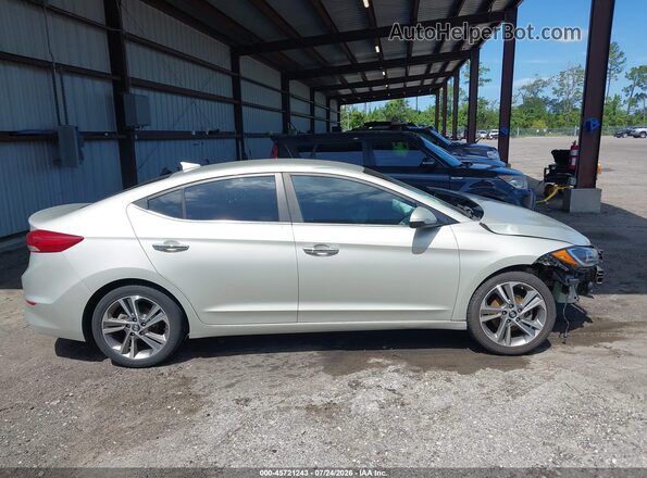 5NPD84LFXHH055748 2017 HYUNDAI ELANTRA Tan Widok wnętrza 360 stopni
