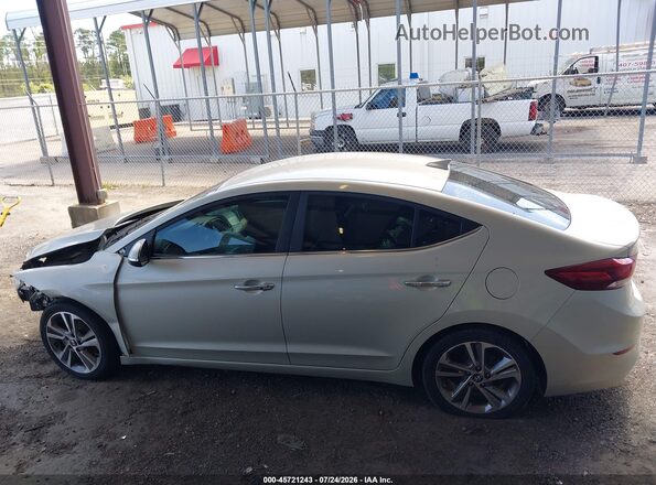 5NPD84LFXHH055748 2017 HYUNDAI ELANTRA Tan 