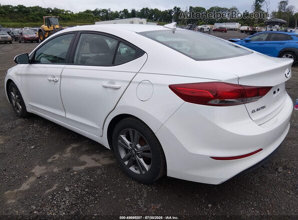 5NPD84LFXHH057113 2017 HYUNDAI ELANTRA Белый Задняя левая четверть