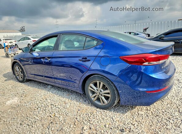 5NPD84LFXHH060979 2017 HYUNDAI ELANTRA Синий Задняя левая четверть